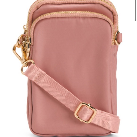 SOL & SELENE
Nylon Divide And Conquer crossbody bag pastel pink - Picture 2 of 6